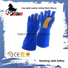 Cowhide Split Leather Industrial Hand Safety Welding Work Glove